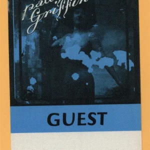 Patty Griffin 2002 1000 Kisses Concert Tour GUEST Backstage Pass
