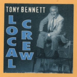 Tony Bennett 2012 Concert Tour Crew Backstage Pass