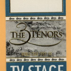 3 Tenors 1998 Luciano Pavarotti Concert Tour TV STAGE Backstage Pass