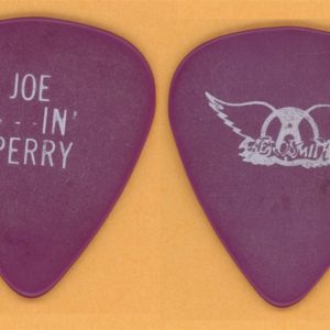Aerosmith Joe F---IN' Perry Vintage Guitar Pick - 1985 Done With Mirrors Tour