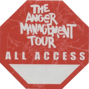 Eminem 2002 Anger Management Concert Tour All Access Backstage Pass