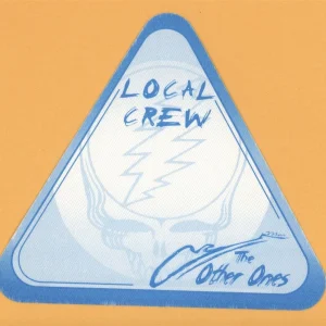 Grateful Dead 2004 Wave That Flag Concert Tour CREW Backstage Pass