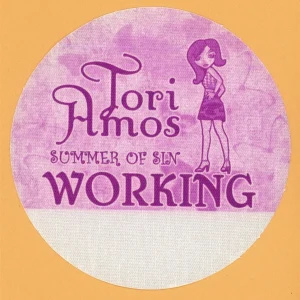 Tori Amos 2005 The Beekeeper Concert Tour Working Backstage Pass