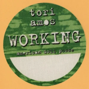 Tori Amos 2007 American Doll Posse Concert Tour Working Backstage Pass