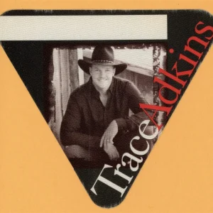 Trace Adkins 1996 Dreamin' Out Loud Concert Tour After Show Backstage Pass