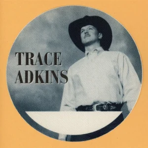 Trace Adkins 1997 Big Time Concert Tour Backstage Pass