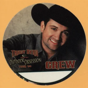 Tracy Byrd 1999 Outdoor Obsession Concert Tour Crew Backstage Pass
