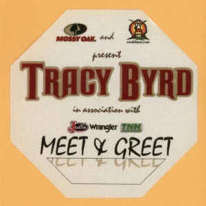 Tracy Byrd 1999 Outdoor Obsession Concert Tour Meet & Greet Backstage Pass