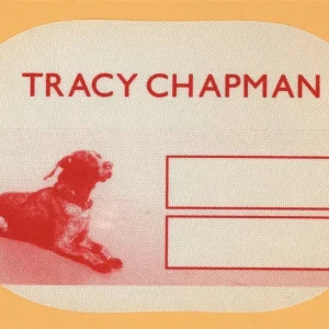Tracy Chapman 2002 Let It Rain Concert Tour After Show Backstage Pass