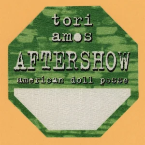 Tori Amos 2007 American Doll Posse Concert Tour After Show Backstage Pass