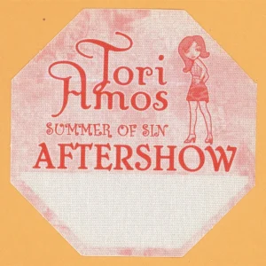 Tori Amos 2005 The Beekeeper Concert Tour After Show Backstage Pass