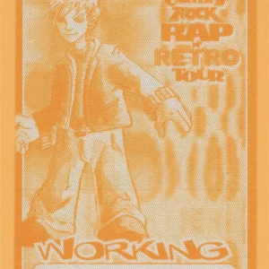 Aaron Carter 2002 Rap & Retro Concert Tour WORKING Backstage Pass