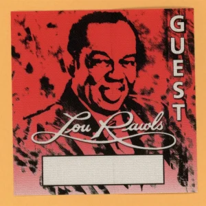 Lou Rawls 1998 Concert Tour GUEST Backstage Pass