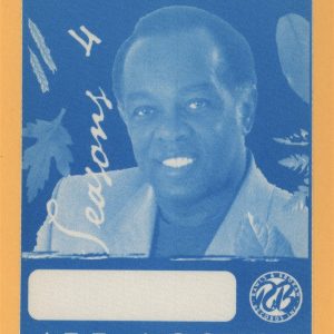 Lou Rawls 1998 Seasons 4 U Concert Tour ALL ACCESS Backstage Pass