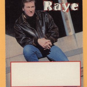 Collin Raye 1995 Concert Tour Backstage Pass