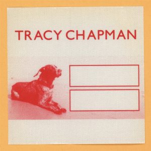 Tracy Chapman 2002 Let It Rain Concert Tour Backstage Pass