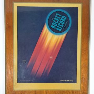 Elton John SIGNED Official First Printing Rocket Record Plaque JSA LOA 181/200