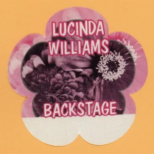 Lucinda Williams 2001 Essence Concert Tour Backstage Pass