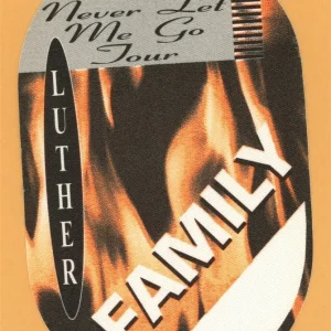 Luther Vandross 1993 Never Let Me Go Concert Tour FAMILY Backstage Pass