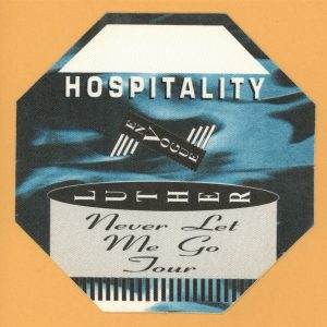 Luther Vandross 1993 Never Let Me Go Concert Tour HOSP Backstage Pass