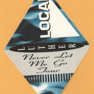 Luther Vandross 1993 Never Let Me Go Concert Tour LOCAL Backstage Pass