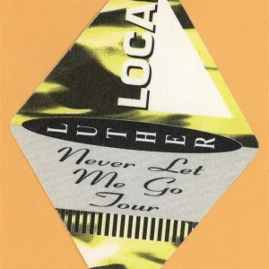 Luther Vandross 1993 Never Let Me Go Concert Tour LOCAL Backstage Pass