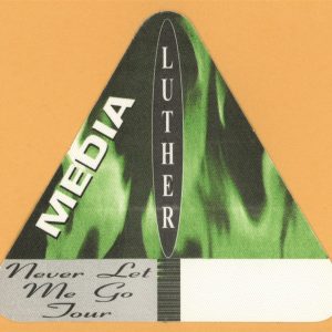 Luther Vandross 1993 Never Let Me Go Concert Tour MEDIA Backstage Pass