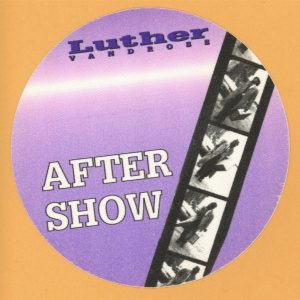 Luther Vandross 1994 Songs Concert Tour AFTER SHOW Backstage Pass