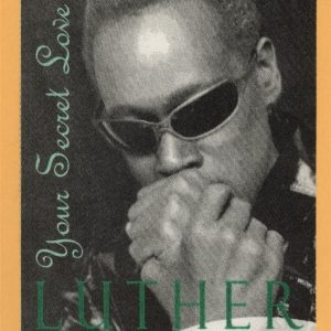 Luther Vandross 1996 Your Secret Love Concert Tour ALL ACCESS Backstage Pass