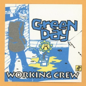 Green Day 1992 Kerplunk Concert Tour CREW Backstage Pass