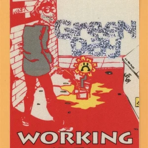 Green Day 1992 Kerplunk Concert Tour Working Backstage Pass