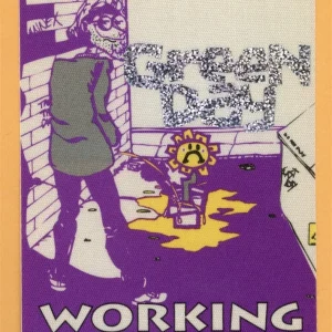 Green Day 1992 Kerplunk Concert Tour Working Backstage Pass