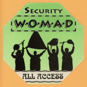 Peter Gabriel 1993 Midnight Oil Womad Arts Concert Tour AA Backstage Pass