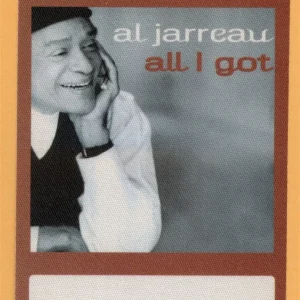 Al Jarreau 2002 All I Got Concert Tour After Show Backstage Pass