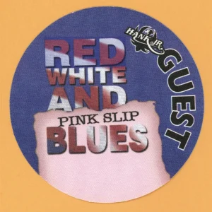 Hank Williams Jr. 2009 Red White & Blues Concert Tour GUEST Backstage Pass