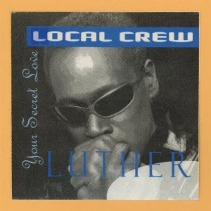 Luther Vandross 1996 Your Secret Love Concert Tour CREW Backstage Pass