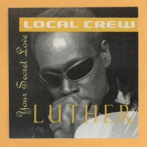 Luther Vandross 1996 Your Secret Love Concert Tour CREW Backstage Pass