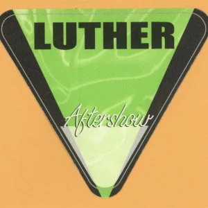 Luther Vandross 2000 Concert Tour AFTER SHOW Backstage Pass