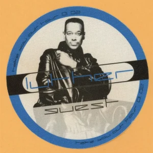 Luther Vandross 2001 Take You Out Concert Tour GUEST Backstage Pass
