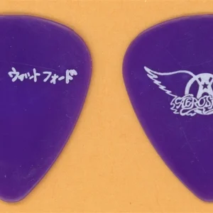 Aerosmith Brad Whitford Vintage Guitar Pick - 1989 Pump Tour