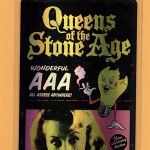 Queens of The Stone Age 2007 Era Vulgaris Tour AAA Laminated Backstage Pass