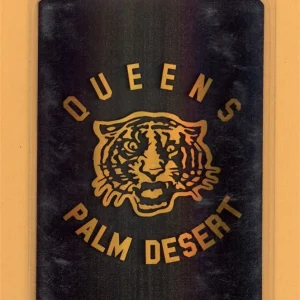 Queens of The Stone Age 2017 Palm Desert Tour Laminated Backstage Pass