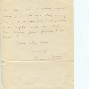 Norma Patterson Texas Author Signed Autograph ALS