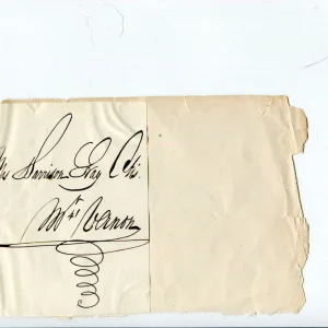 Eliza Otis Barclays of Boston Author Signed Autorgaph