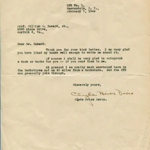 Clyde Brion Davis Great American Novel The Anointed Author Signed Autograph TSL