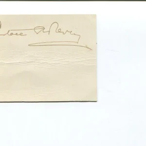 Eustace Percy Baron Newcastle MP President Board of Education Signed Autograph
