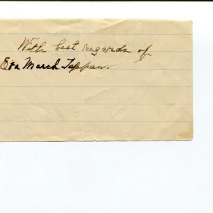 Eva March Tappan Children Author Educator Signed Autograph