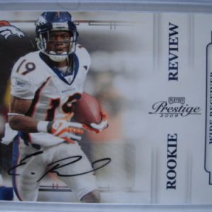 2009 09 PLAYOFF PRESTIGE EDDIE ROYAL *AUTO* #/100