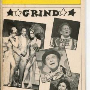 Ben Vereen Leilani Jones Stubby Kaye Grind 1985 Opening Night Playbill
