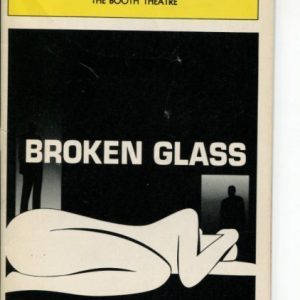 Ron Rifkin Amy Irving David Dukes Arthur Miller Broken Glass Opening Ni Playbill
